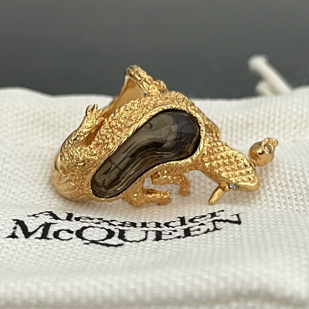 Alexander McQueen Salamander Ring - Picture 6 of 11
